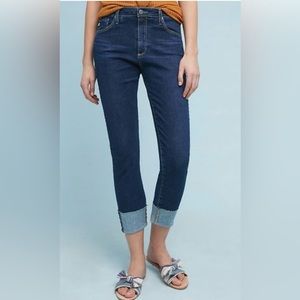 ADRIANO GOLDSCHMIED The High-Rise Stevie Cuff Jeans